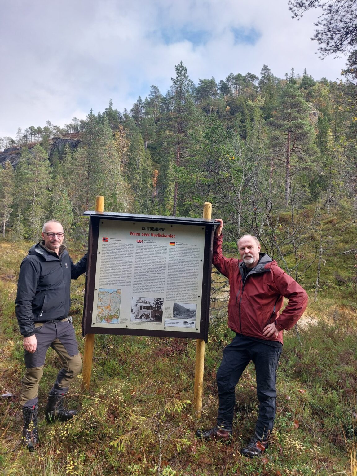 TRE HISTORISKE VEIER MERKET I VEMUNDVIK - Botnan & Omegn Historielag